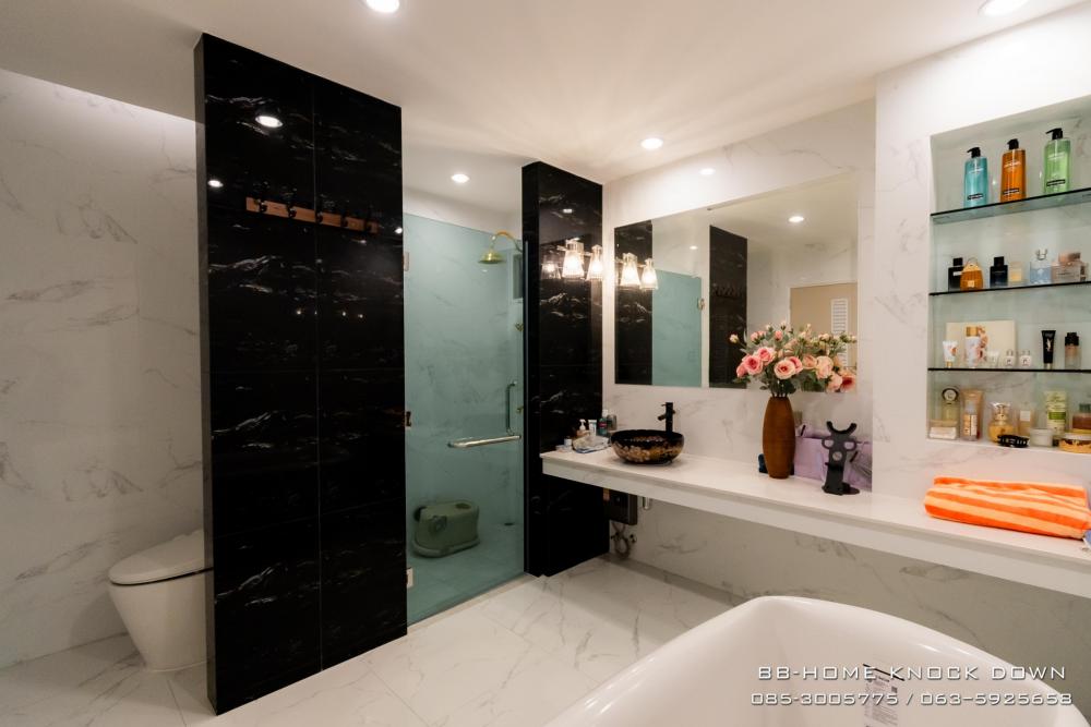 บ้านพักตากอากาศน็อคดาวน์โครงเหล็ก รูปที่ 9