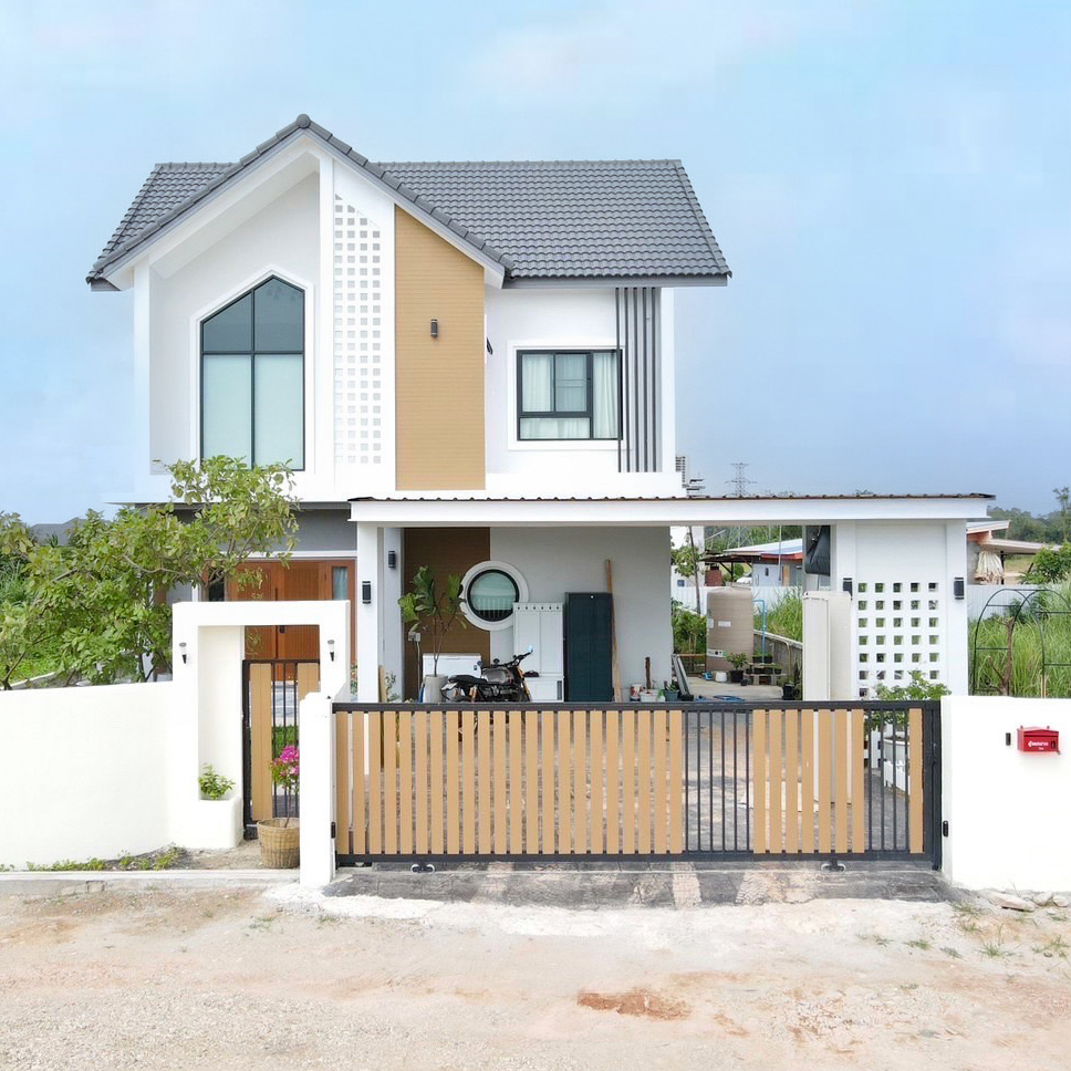 ไอเดียบ้านสวย 2 ชั้นน่ารัก รูปที่ 1