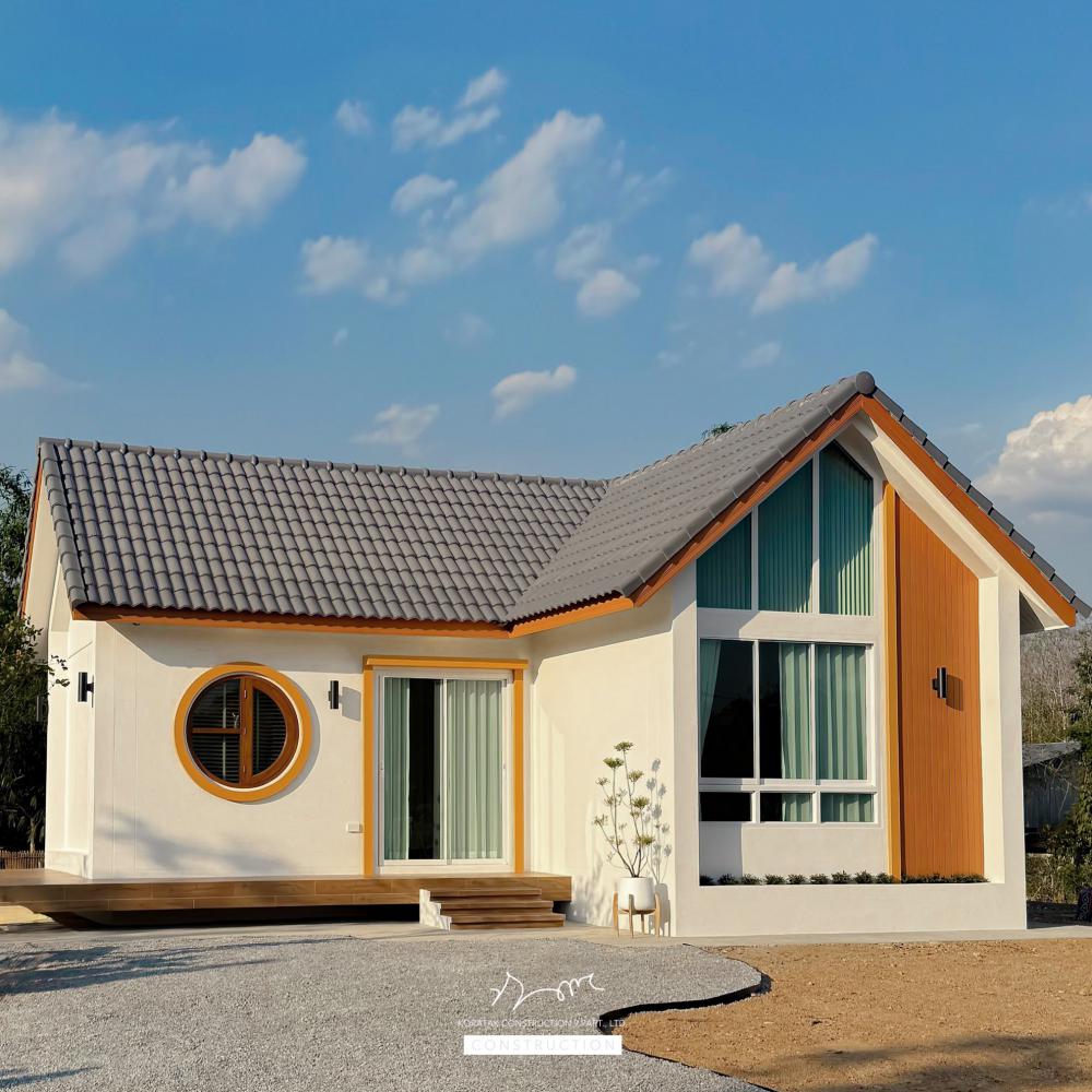บ้านสไตล์มินิมอล AOMTANG & INTER'S HOUSE