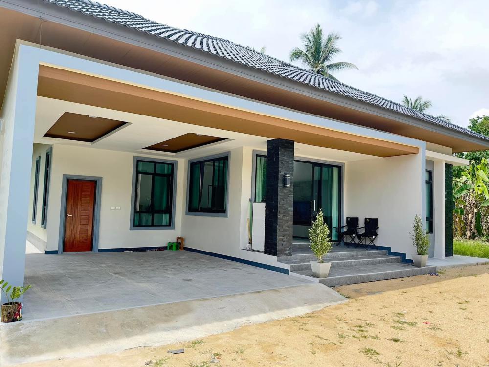 บ้านสไตล์คอนเทมโพรารี่ 3 ห้องนอน 2 ห้องน้ำ พื้นที่ 135 ตรม. รูปที่ 3