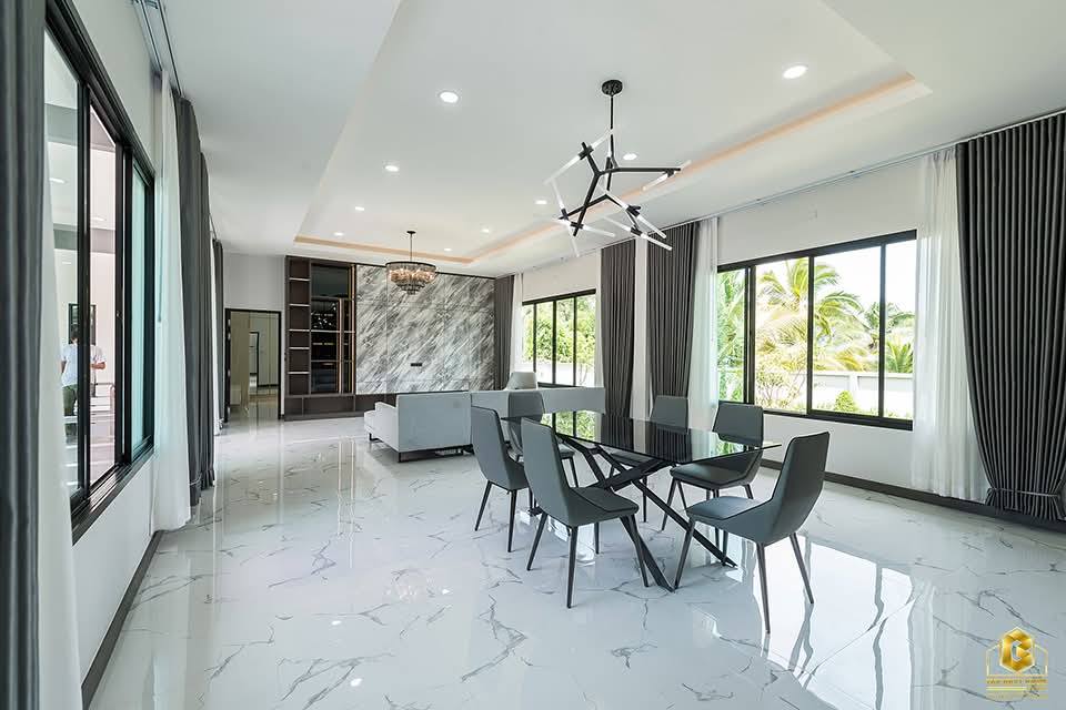 บ้านทรงปั้นหยา 3 ห้องนอน 3 ห้องน้ำ บนเนื้อที่กว้างขวาง จัดสวนได้น่าอยู่. รูปที่ 12