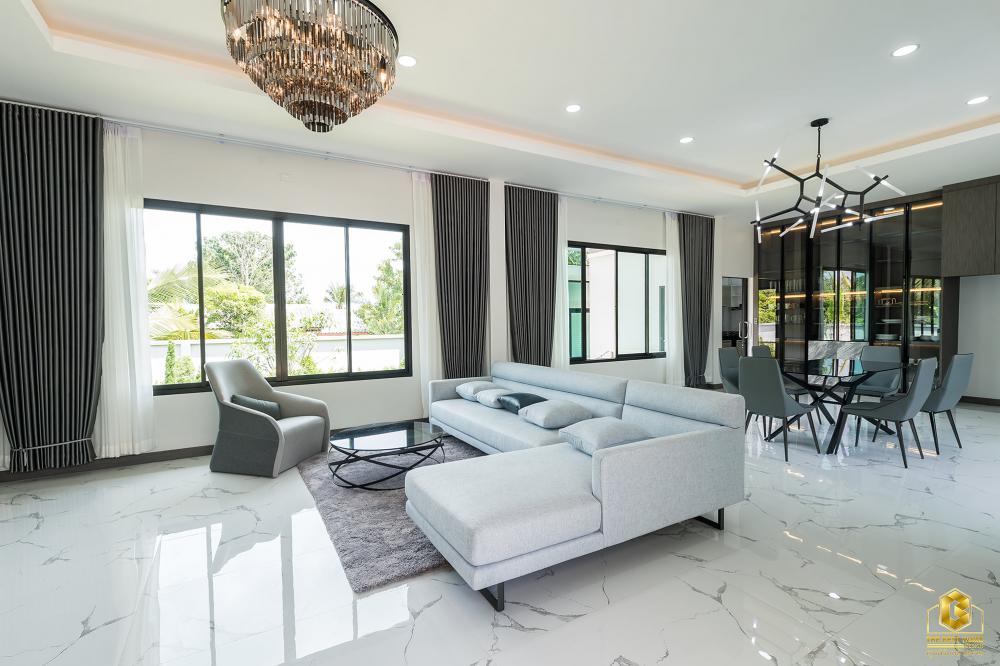 บ้านทรงปั้นหยา 3 ห้องนอน 3 ห้องน้ำ บนเนื้อที่กว้างขวาง จัดสวนได้น่าอยู่. รูปที่ 14