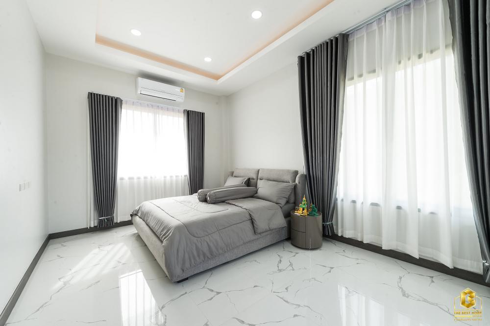 บ้านทรงปั้นหยา 3 ห้องนอน 3 ห้องน้ำ บนเนื้อที่กว้างขวาง จัดสวนได้น่าอยู่. รูปที่ 19