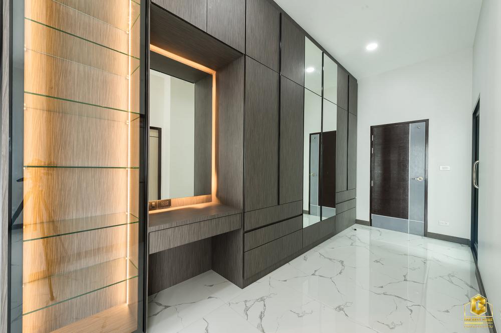 บ้านทรงปั้นหยา 3 ห้องนอน 3 ห้องน้ำ บนเนื้อที่กว้างขวาง จัดสวนได้น่าอยู่. รูปที่ 21