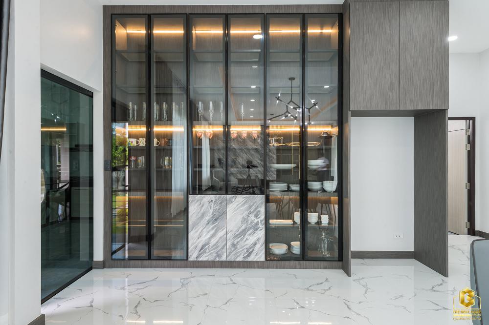 บ้านทรงปั้นหยา 3 ห้องนอน 3 ห้องน้ำ บนเนื้อที่กว้างขวาง จัดสวนได้น่าอยู่. รูปที่ 22