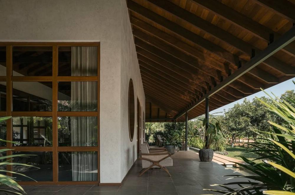 Courtyard House ใน Rangareddy ประเทศอินเดีย รูปที่ 10