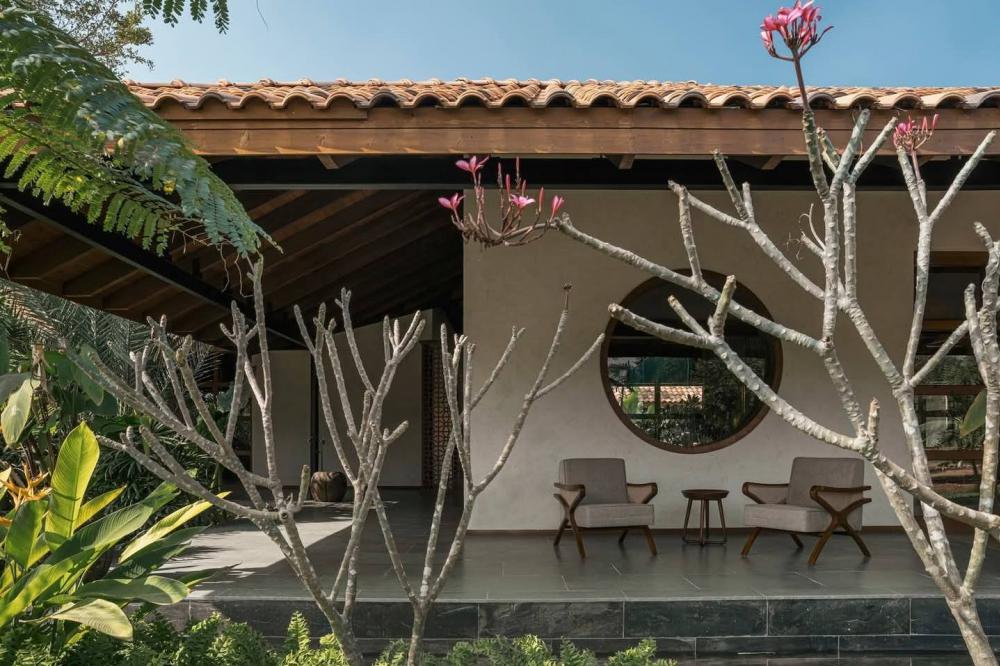 Courtyard House ใน Rangareddy ประเทศอินเดีย รูปที่ 14