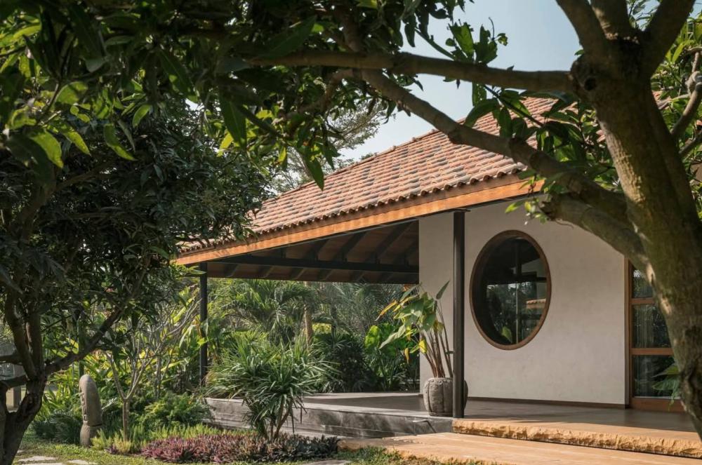 Courtyard House ใน Rangareddy ประเทศอินเดีย รูปที่ 2