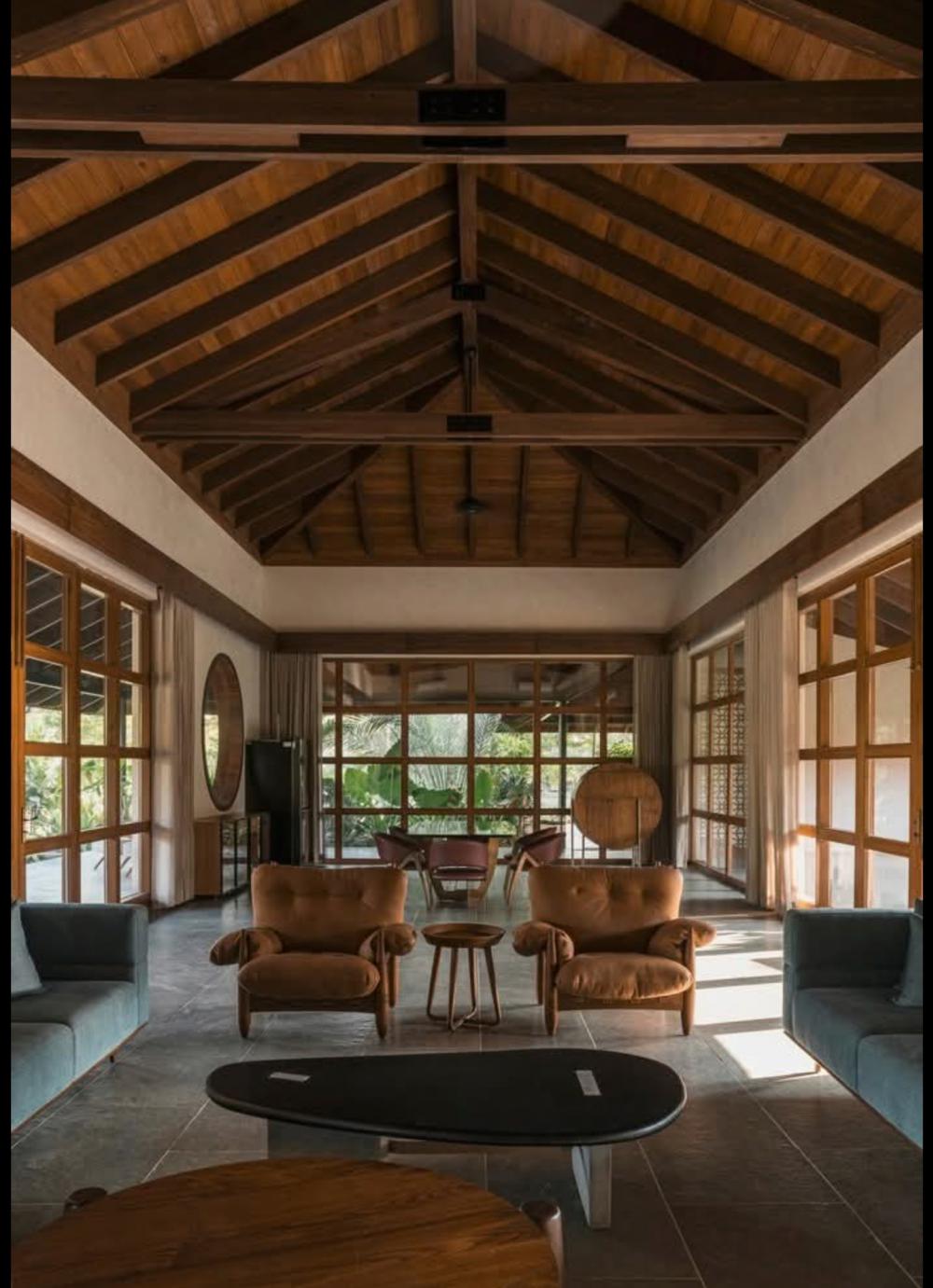 Courtyard House ใน Rangareddy ประเทศอินเดีย รูปที่ 4