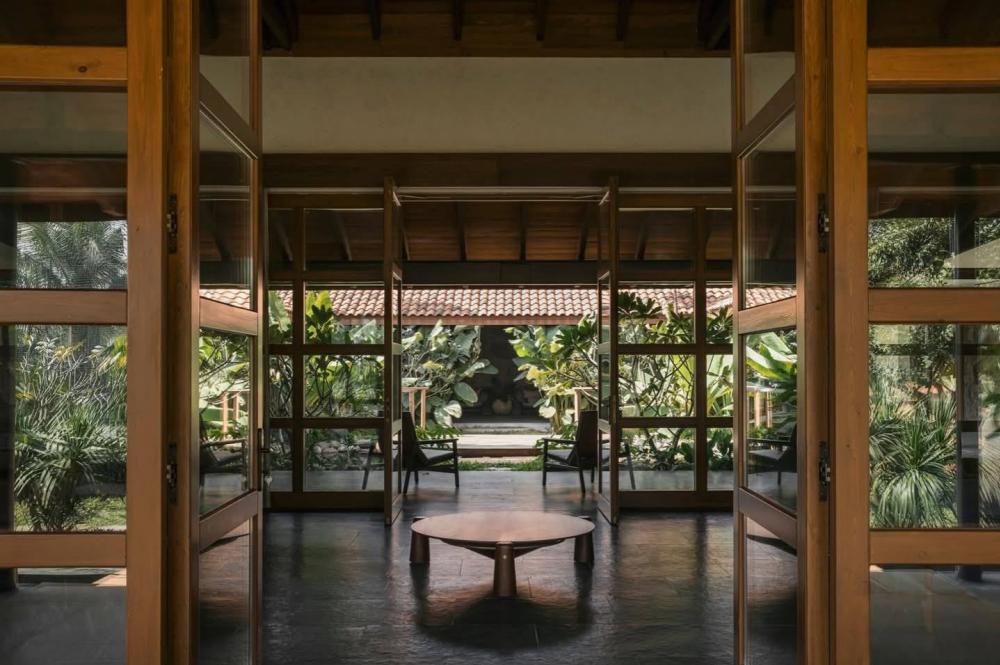 Courtyard House ใน Rangareddy ประเทศอินเดีย รูปที่ 5