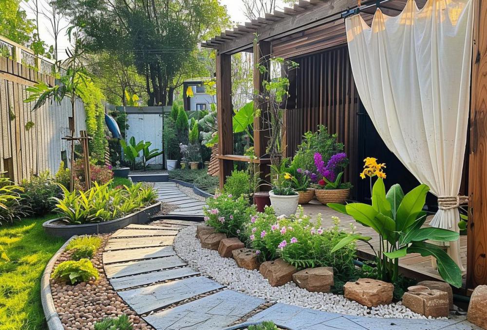 8 ไอเดียมุมพักผ่อนหลังบ้าน รูปที่ 4