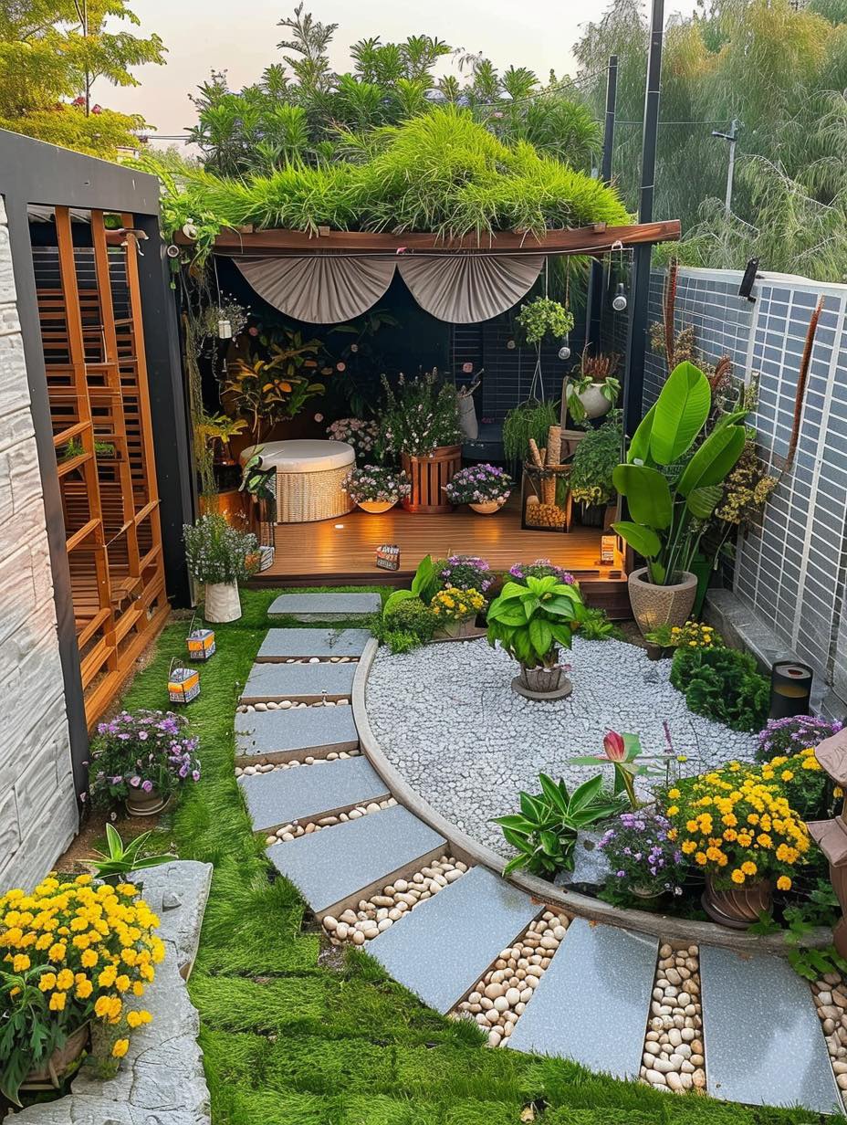 8 ไอเดียมุมพักผ่อนหลังบ้าน รูปที่ 6