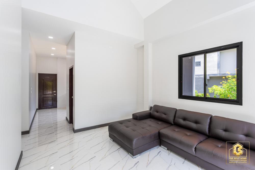 แบบบ้านเดี่ยวทรงโมเดิร์น ขนาด 2 ห้องนอน 2 ห้องน้ำ ขนาด 91 ตร.ม. รูปที่ 12