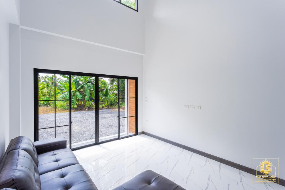 แบบบ้านเดี่ยวทรงโมเดิร์น ขนาด 2 ห้องนอน 2 ห้องน้ำ ขนาด 91 ตร.ม. รูปที่ 13