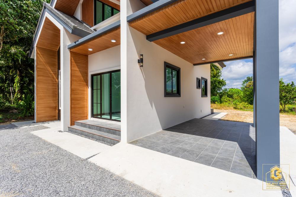 แบบบ้านเดี่ยวทรงโมเดิร์น ขนาด 2 ห้องนอน 2 ห้องน้ำ ขนาด 91 ตร.ม. รูปที่ 3