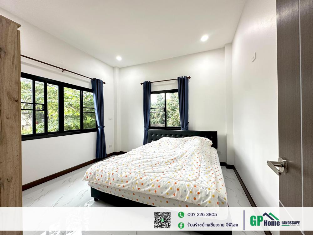 บ้านพักอาศัยชั้นเดียว สไตล์คอมเทมโพรารี่ 3 ห้องนอน 2 ห้องน้ำ รูปที่ 8