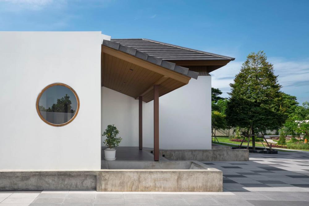 บ้านอยู่เย็นเป็นสุข ออกแบบได้อย่างลงตัว สะอาดสบายตาทั้งภายในภายนอกและสวนของบ้าน รูปที่ 5