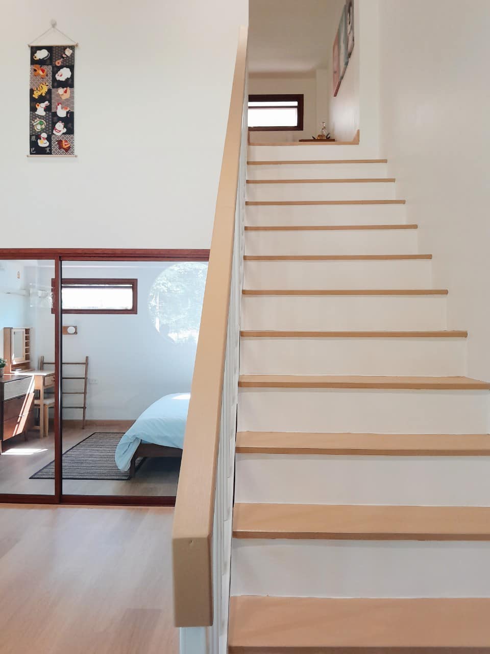 บ้านมินิมอลมูจิ ไอเดียบ้านสวยงามน่ารักชั้นเดียวมีทางลาด รูปที่ 12