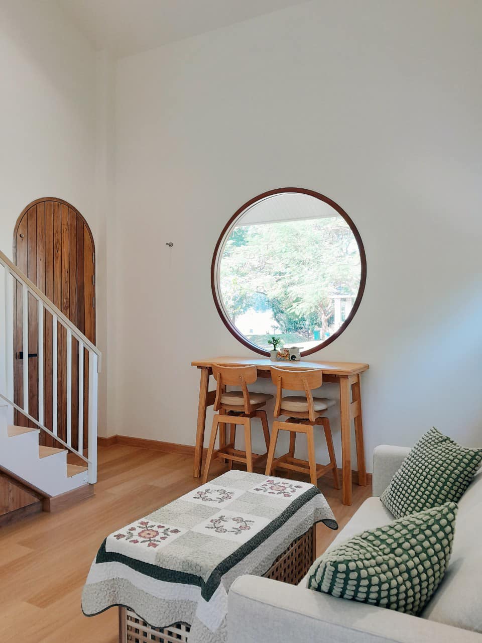 บ้านมินิมอลมูจิ ไอเดียบ้านสวยงามน่ารักชั้นเดียวมีทางลาด รูปที่ 16