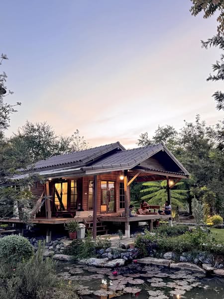 ไอเดียสร้างบ้านสไตล์สวนเวลา เขาใหญ่ รูปที่ 11