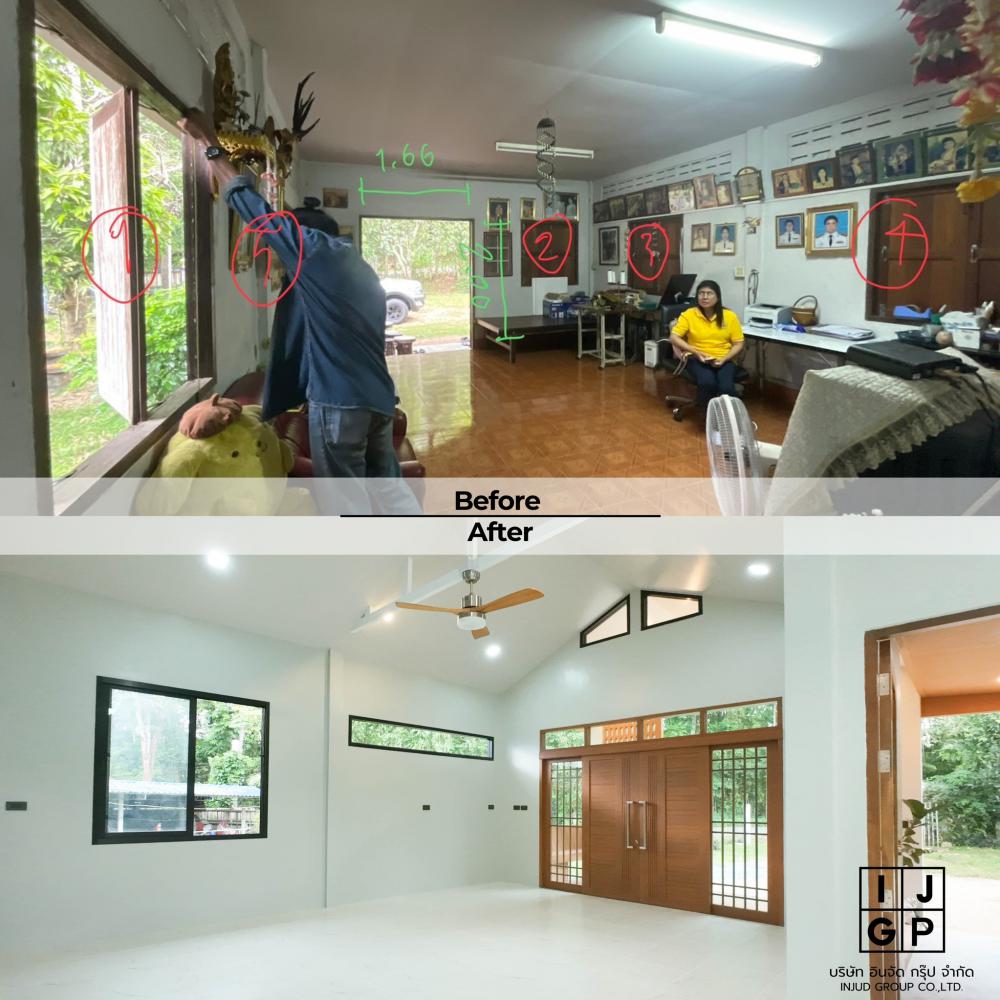 ไอเดียรีโนเวทบ้านชั้นเดียว สไตล์มินิมอลมูจิ [บ้าน ว.เทวฤทธิ์] รูปที่ 18