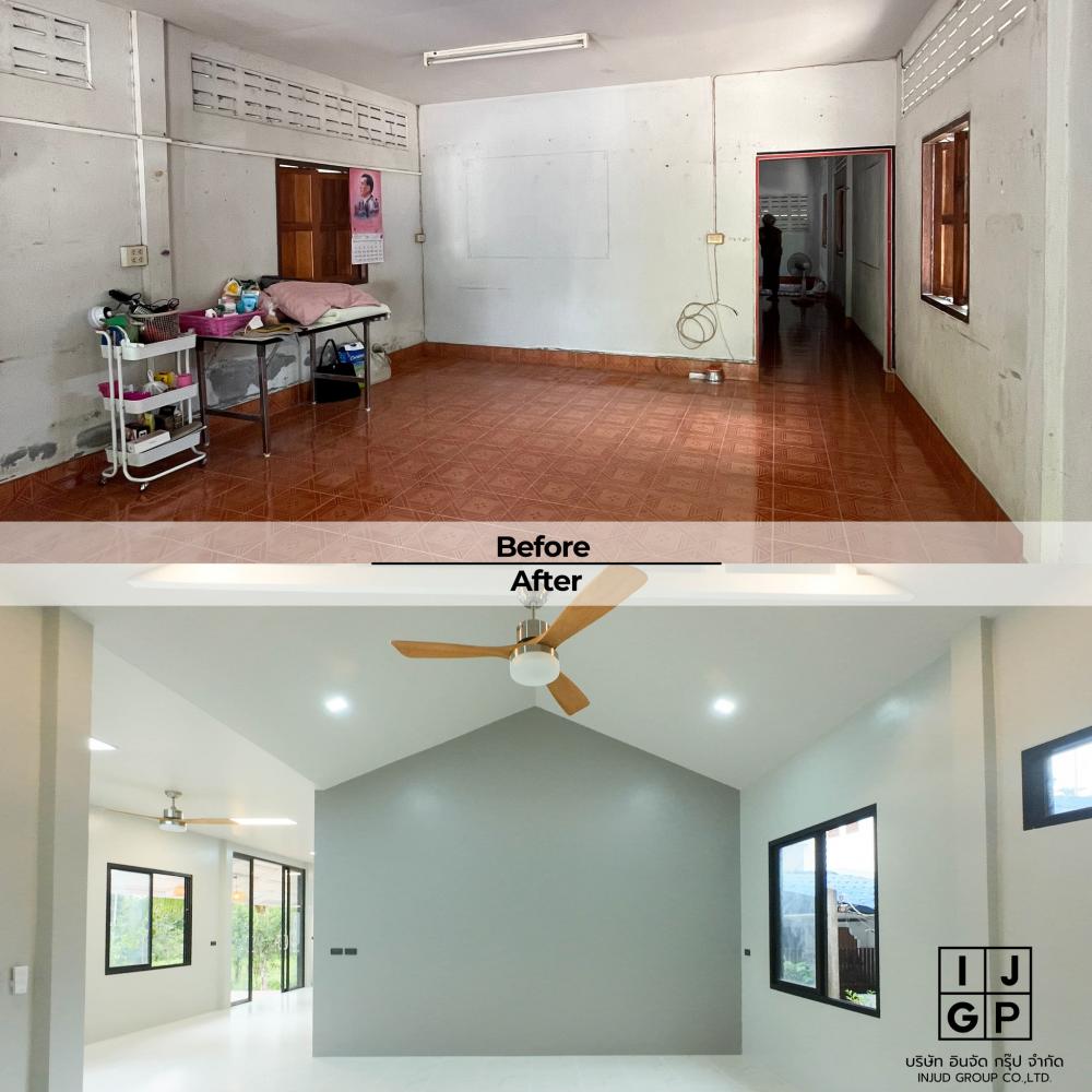 ไอเดียรีโนเวทบ้านชั้นเดียว สไตล์มินิมอลมูจิ [บ้าน ว.เทวฤทธิ์] รูปที่ 19