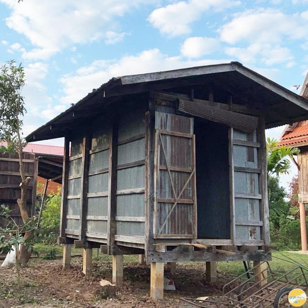 รีโนเวทยุ้งข้าวเป็นร้านกาแฟไม้น่ารัก รูปที่ 2