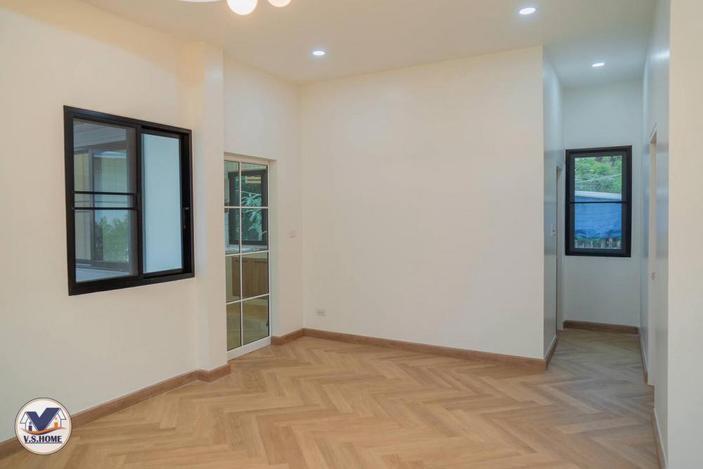 บ้านพักอาศัยชั้นเดียว ทรงทันสมัย รูปที่ 11