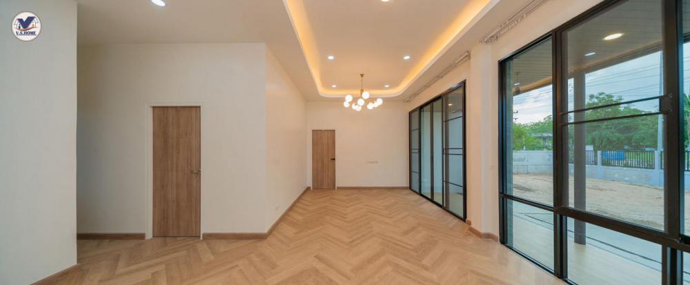 บ้านพักอาศัยชั้นเดียว ทรงทันสมัย รูปที่ 12