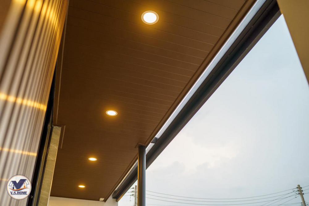 บ้านพักอาศัยชั้นเดียว ทรงทันสมัย รูปที่ 23