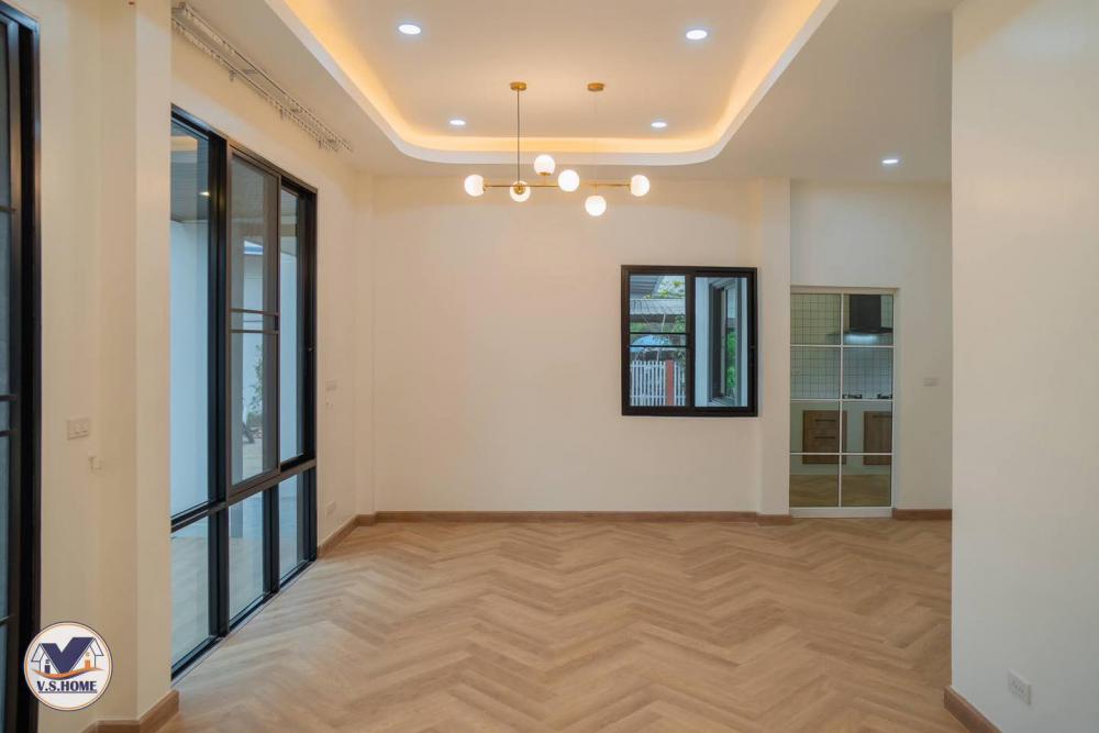 บ้านพักอาศัยชั้นเดียว ทรงทันสมัย รูปที่ 27