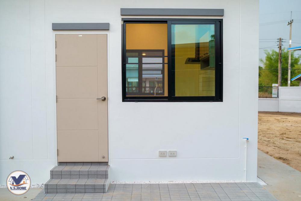 บ้านพักอาศัยชั้นเดียว ทรงทันสมัย รูปที่ 7