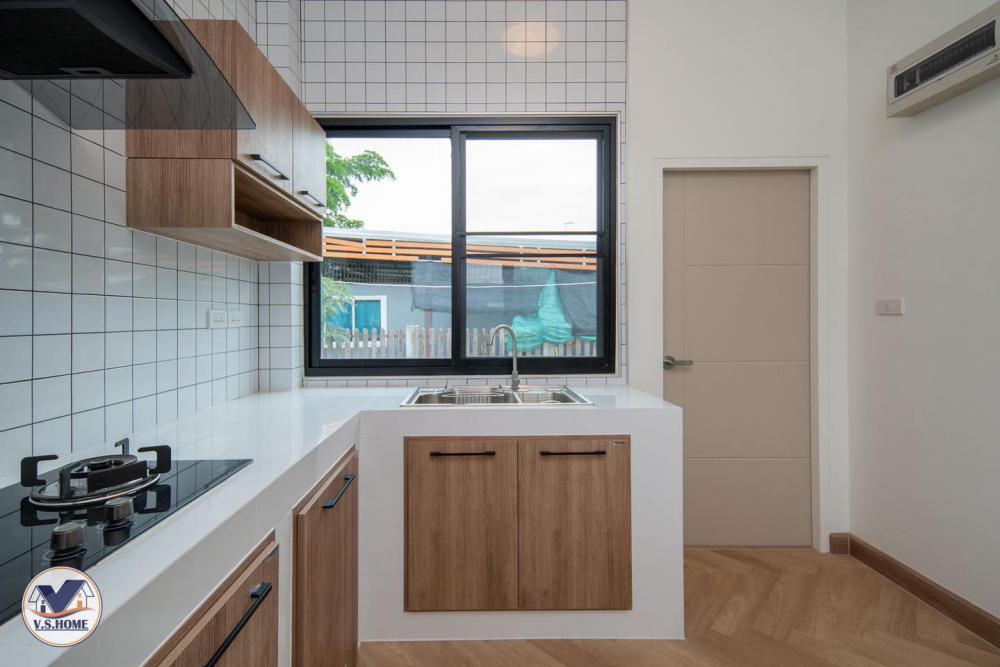 บ้านพักอาศัยชั้นเดียว ทรงทันสมัย รูปที่ 31