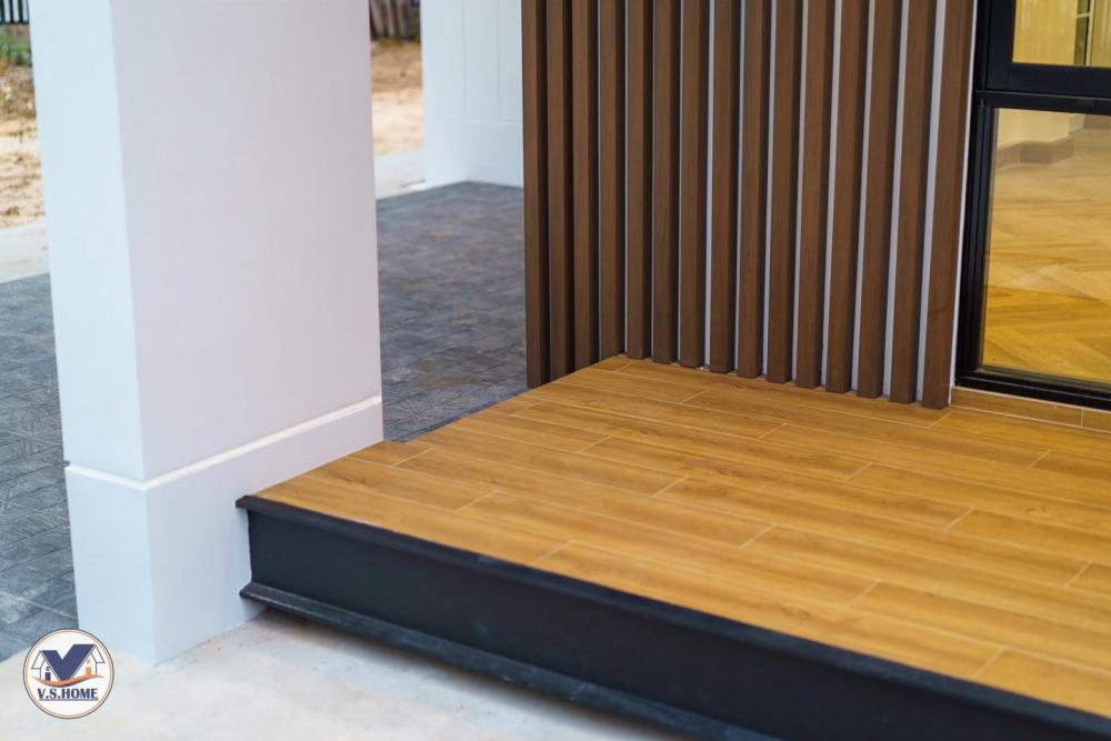 บ้านพักอาศัยชั้นเดียว ทรงทันสมัย รูปที่ 41