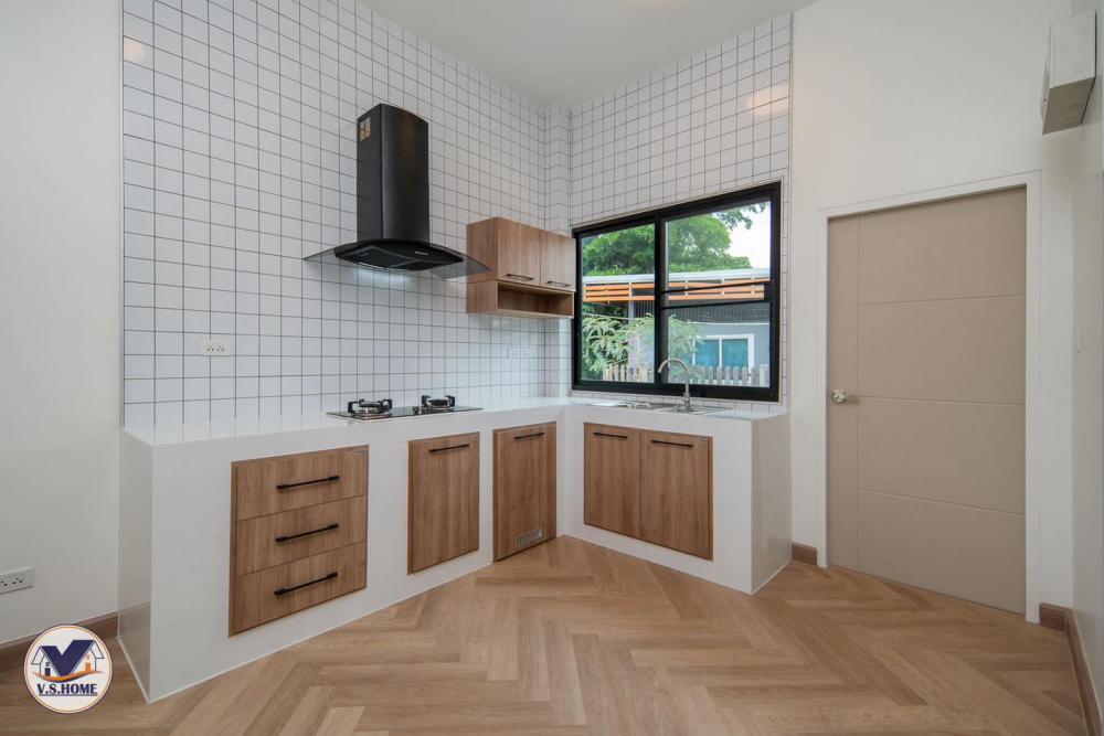 บ้านพักอาศัยชั้นเดียว ทรงทันสมัย รูปที่ 32