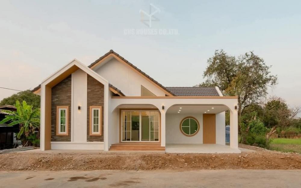  บ้านสไตล์มินิมอล-นอร์ดิก ผสมผสาน  ขนาด 3 ห้องนอน 2 ห้องน้ำ 1 ห้องรับแขก 1 ห้องครัว  1 ที่จอดรถ รูปที่ 6