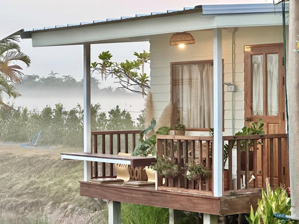 ไอเดียบ้านพักบนน้ำสวยน่ารัก รูปที่ 18