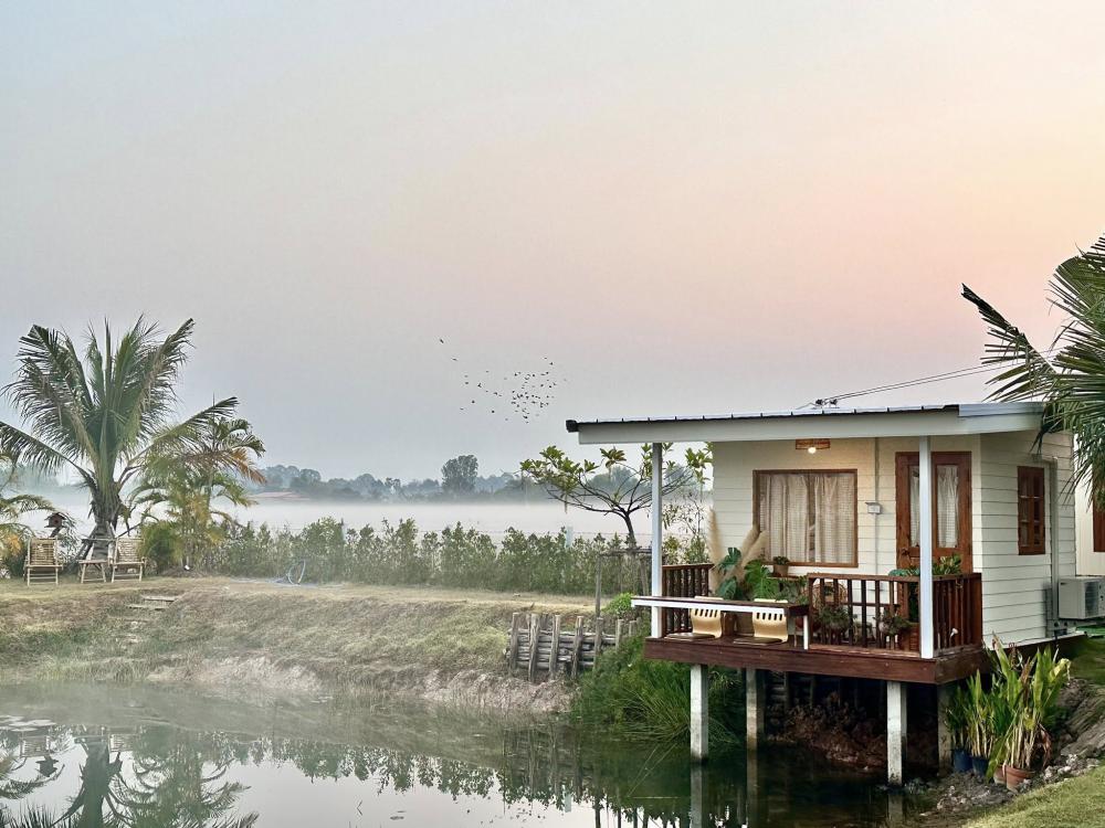 ไอเดียบ้านพักบนน้ำสวยน่ารัก รูปที่ 19