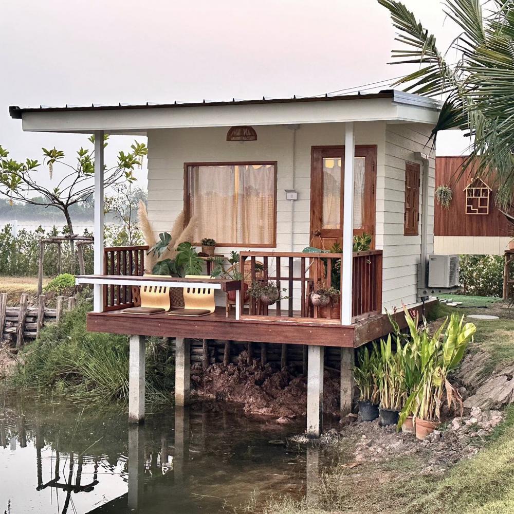 ไอเดียบ้านพักบนน้ำสวยน่ารัก รูปที่ 3