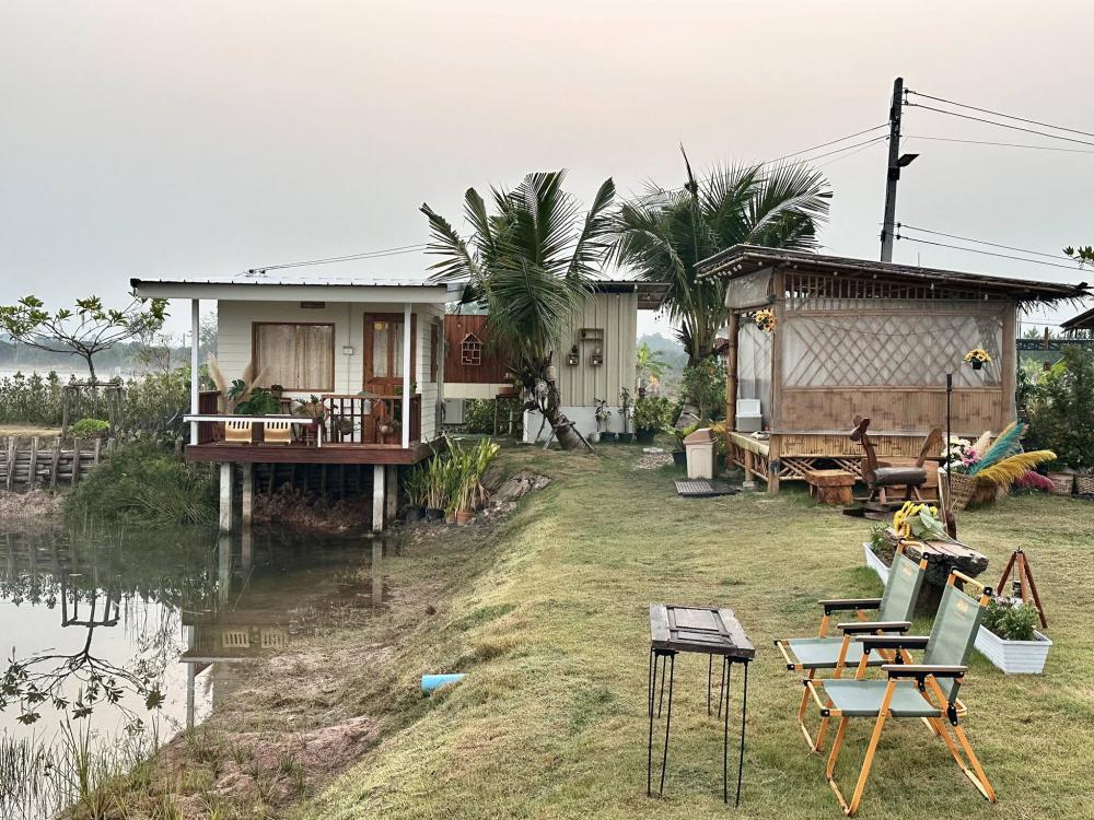 ไอเดียบ้านพักบนน้ำสวยน่ารัก รูปที่ 4