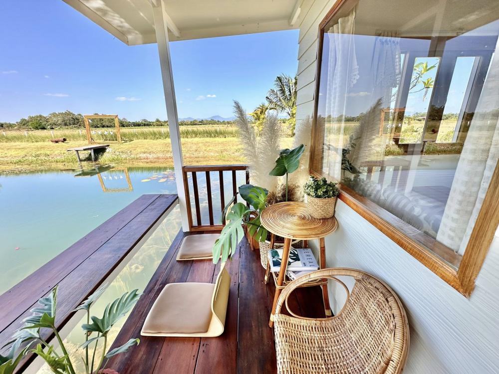 ไอเดียบ้านพักบนน้ำสวยน่ารัก รูปที่ 8