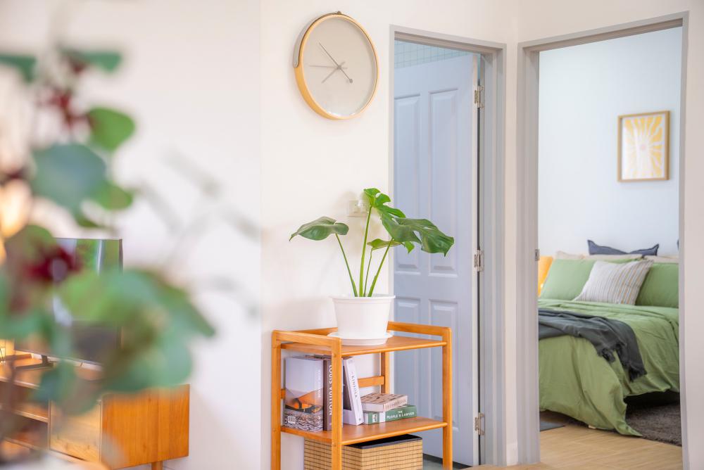 ไอเดียบ้านหลังเล็กแบบมินิมอล และจัดสวนน่ารักน่าอยู่ รูปที่ 13