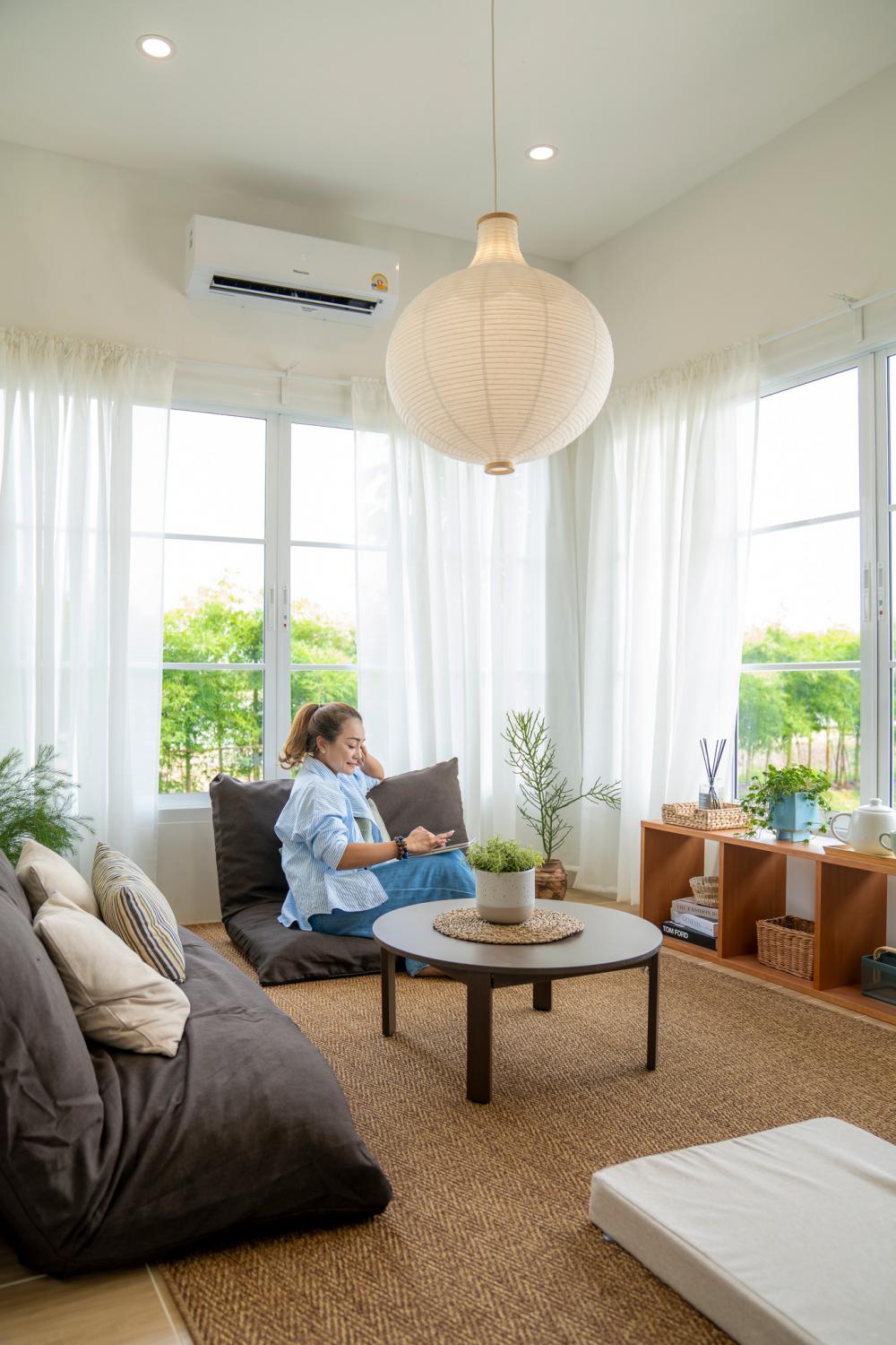 ไอเดียบ้านหลังเล็กแบบมินิมอล และจัดสวนน่ารักน่าอยู่ รูปที่ 14