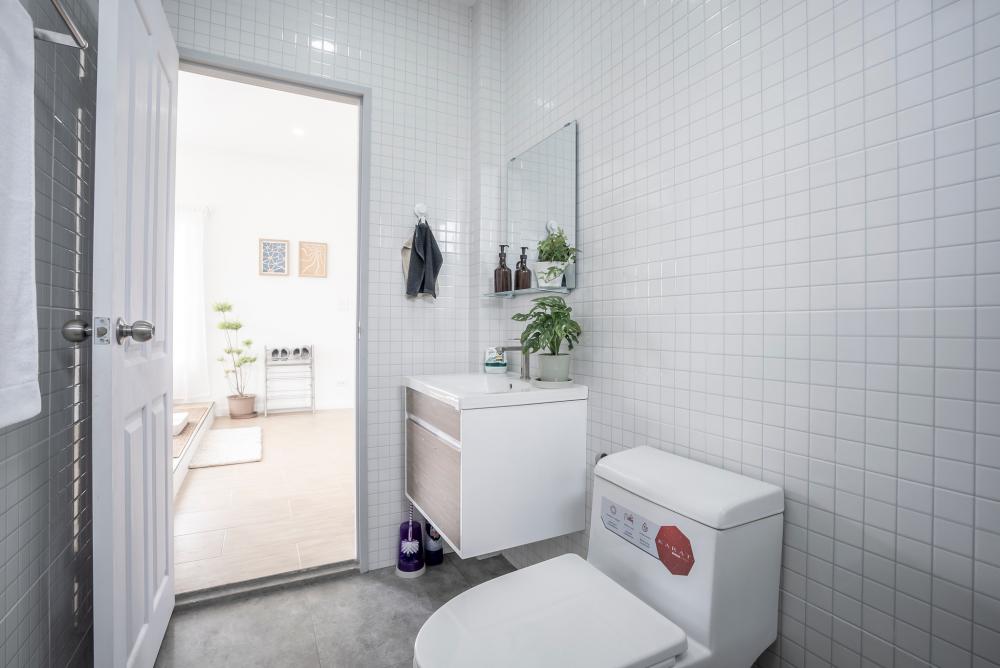 ไอเดียบ้านหลังเล็กแบบมินิมอล และจัดสวนน่ารักน่าอยู่ รูปที่ 18