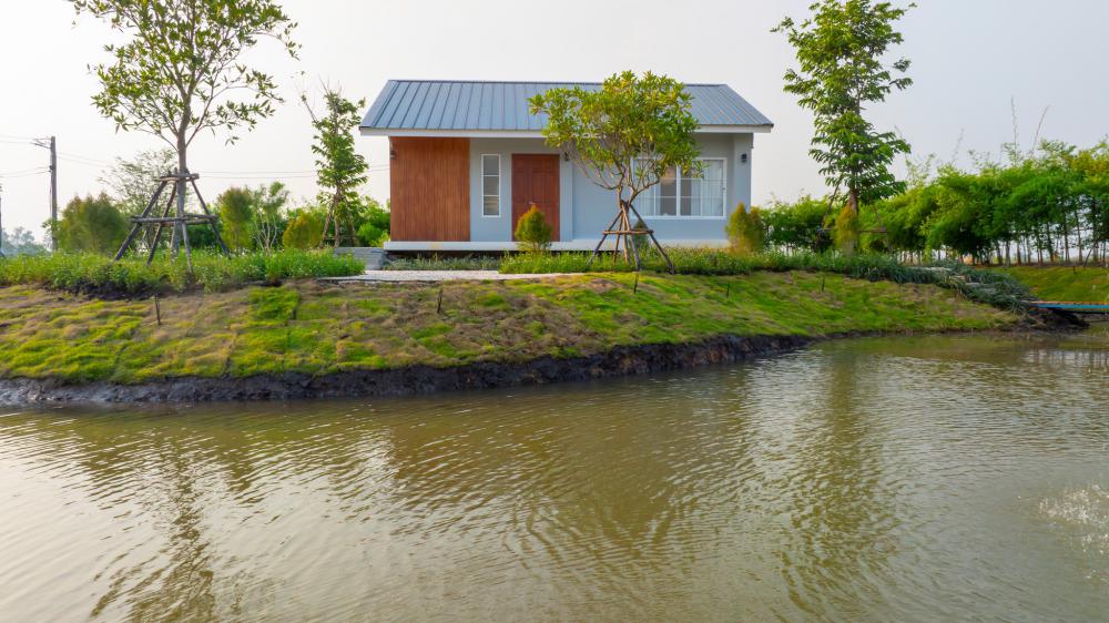 ไอเดียบ้านหลังเล็กแบบมินิมอล และจัดสวนน่ารักน่าอยู่ รูปที่ 25