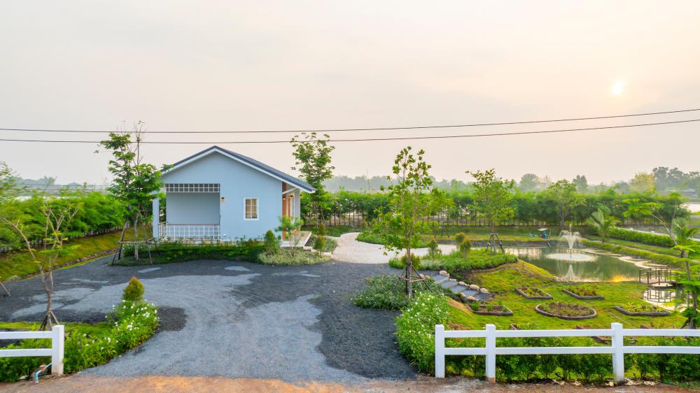 ไอเดียบ้านหลังเล็กแบบมินิมอล และจัดสวนน่ารักน่าอยู่ รูปที่ 3