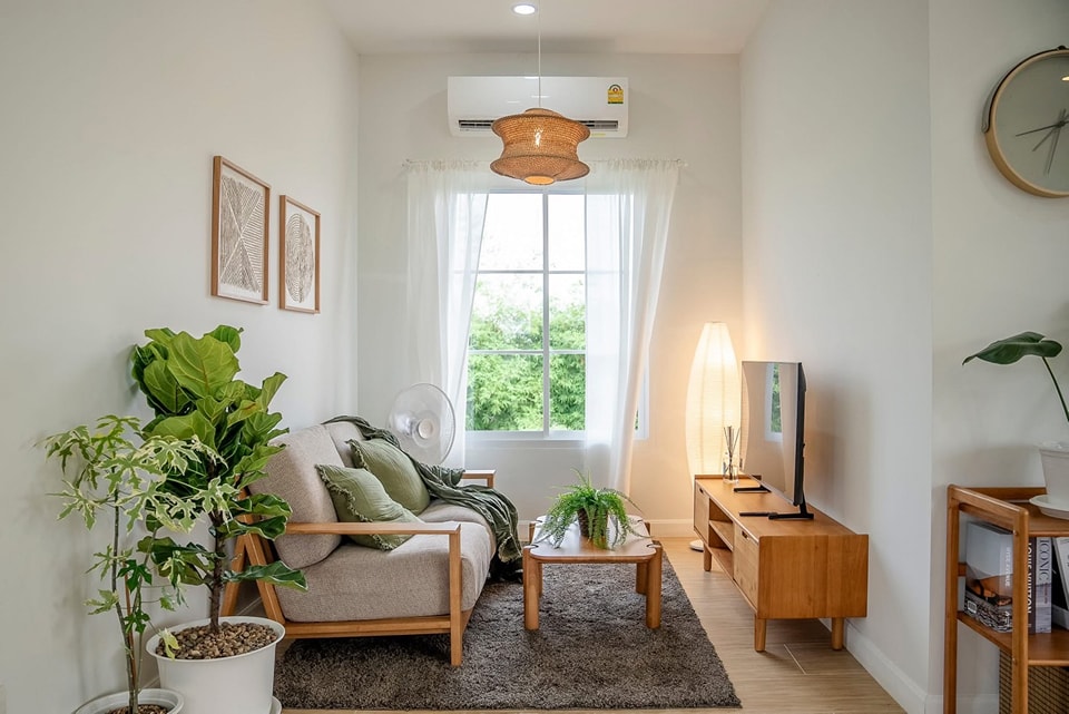 ไอเดียบ้านหลังเล็กแบบมินิมอล และจัดสวนน่ารักน่าอยู่ รูปที่ 9