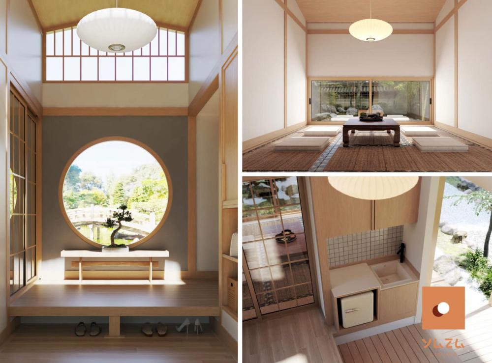 ไอเดียบ้านสวยหลังเล็กสไตล์ญี่ปุ่น รูปที่ 13
