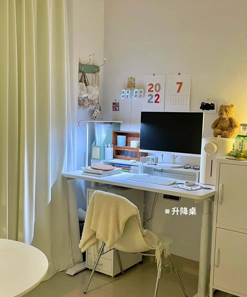 ไอเดียแต่งห้องนอนห้องทำงานในห้องเดียวกัน รูปที่ 5