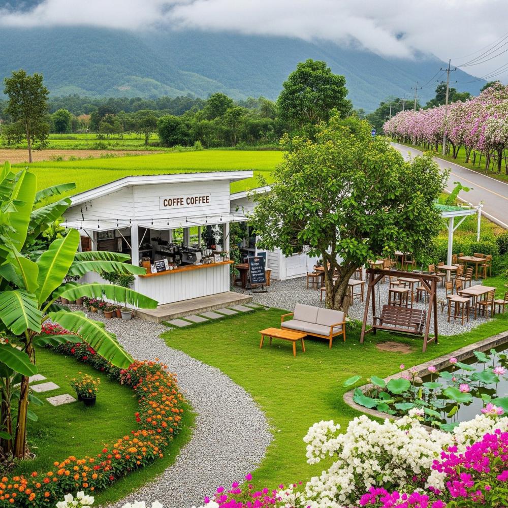 9 ไอเดียร้านกาแฟสวยน่ารัก รูปที่ 2